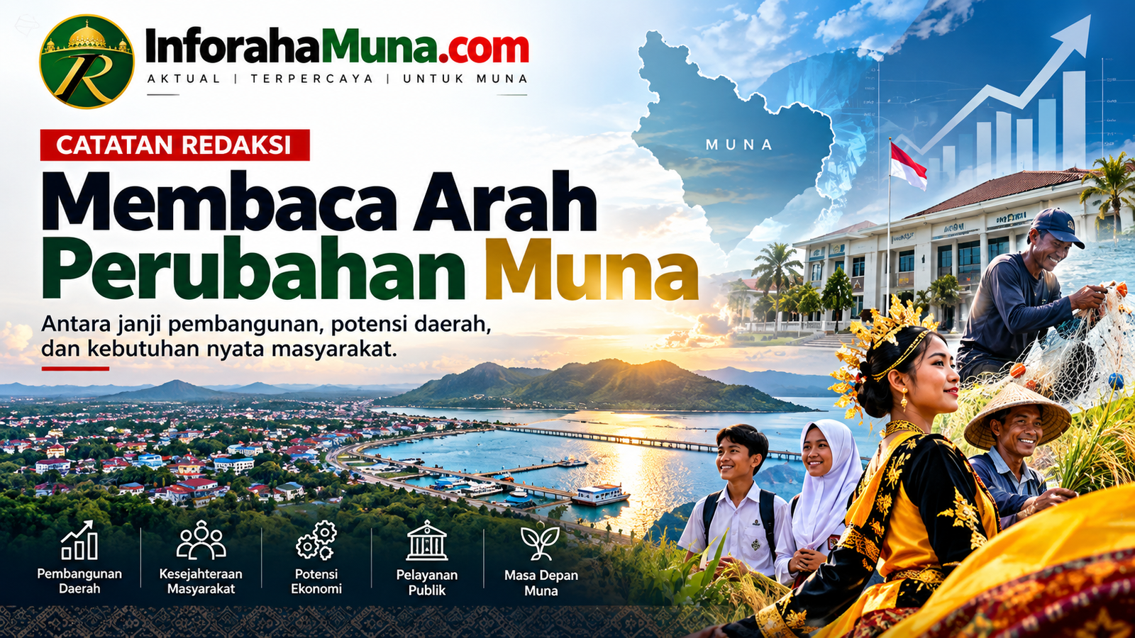 CATATAN REDAKSI: Membaca Arah Perubahan Muna, Antara Janji Pembangunan dan Kebutuhan Rakyat